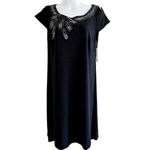 Forever Cap Sleeve Sequin Shift Dress